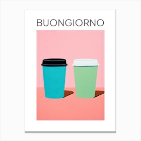 Moka Espresso Italian Coffee Maker Buongiorno 7 Canvas Print