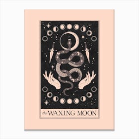 The Waxing Moon Canvas Print