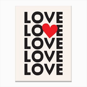 Love 2 Canvas Print