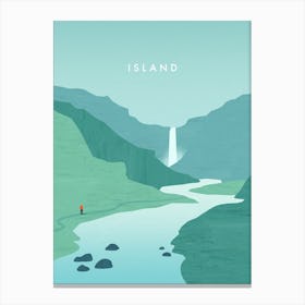 Island Canvas Print