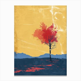 Tree In The Sky Canvas Print