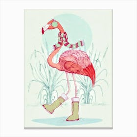 Flamingo Canvas Print 1 Canvas Print