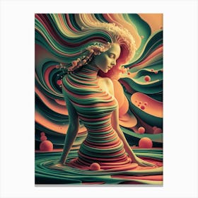 Psychedelic Art Canvas Print