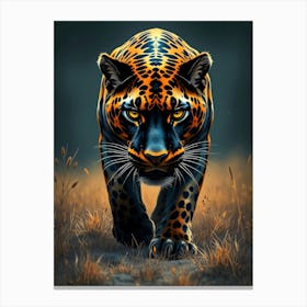 Wild Animal Creative Portrait 59 Canvas Print