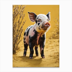 Little Pig 1 Canvas Print