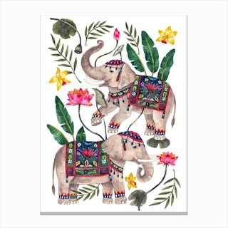 Elephant Canvas Print