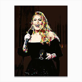 Adele 18 Canvas Print