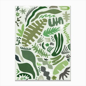 Green Garden Canvas Print