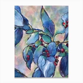 Salal Berry 2 Classic Fruit Canvas Print