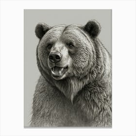 Grizzly Bear Canvas Print