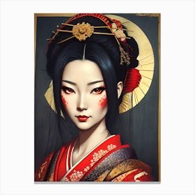 Geisha 41 Canvas Print