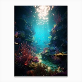 Coral Reef Canvas Print