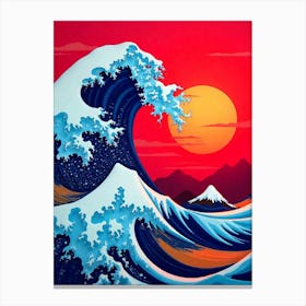 Great Wave Off Kanagawa Canvas Print