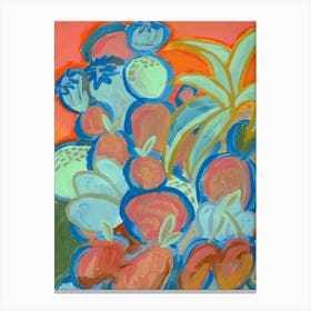 Fruit Tower Canvas Print