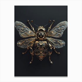 Mechanical Bee Canvas Print