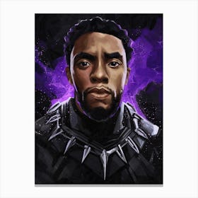 Chadwick Boseman Panther Canvas Print