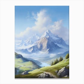 Swiss Alps.3 Canvas Print