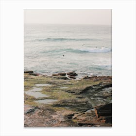Warm Ocean Beach Canvas Print