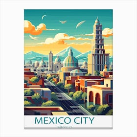 Mexico City Mexico Canvas Print