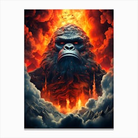 King Kong Ape Canvas Print