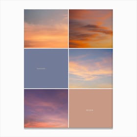 Sunset Sky Canvas Print