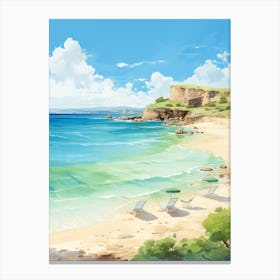 Elafonisi Beach, Crete Greece 2 Canvas Print