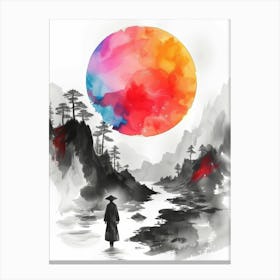 Asian Painting 3 Canvas Print