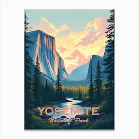 Yosemite National Park 7 Canvas Print