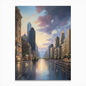 Chicago Cityscape Canvas Print