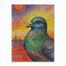 Pigeon 5 Canvas Print