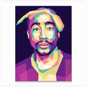 Tupac1 Canvas Print