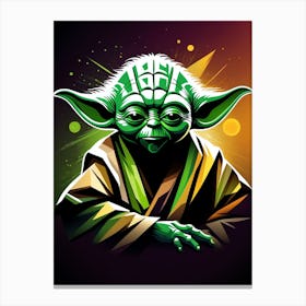 Yoda Fan Art Canvas Print