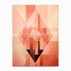 Dynamic Geometric Abstract Illustration 17 Canvas Print