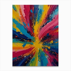 Bright Burst Canvas Print