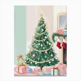 Christmas Tree 4 Canvas Print