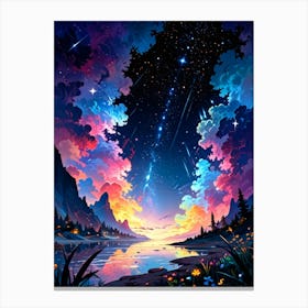 Night Sky 18 Canvas Print