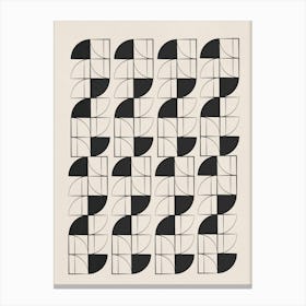 Geometrical Play 7 Canvas Print