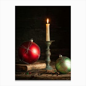 Christmas Ornaments 4 Canvas Print