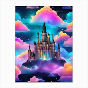 Castle In The Clouds 11 Canvas Print