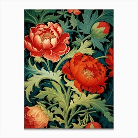 Peonies 98 Canvas Print