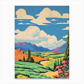 Tuscany Landscape Canvas Print