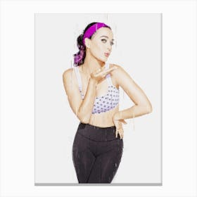 Katy Perry Body Canvas Print