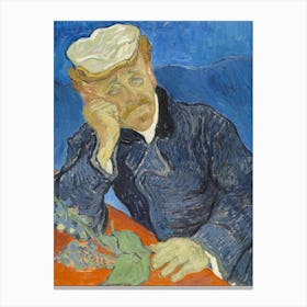 Van Gogh - Dr Paul Gachet Canvas Print