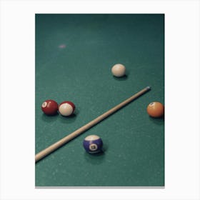 Billiards Canvas Print