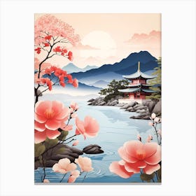 Japanese Landscape Canvas Print