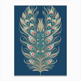 Peacock Feather  Canvas Print