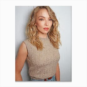 Jodie Comer Canvas Print