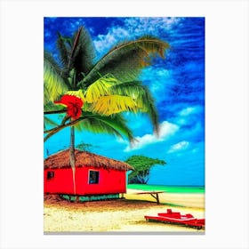 Marajo Island Brazil Pop Art Photography Tropical Destination Canvas Print