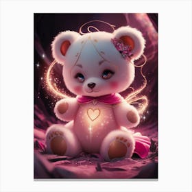 Cute Teddy Bear Canvas Print