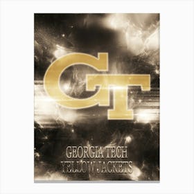 Georgia Tech Yellow Jackets Canvas Print